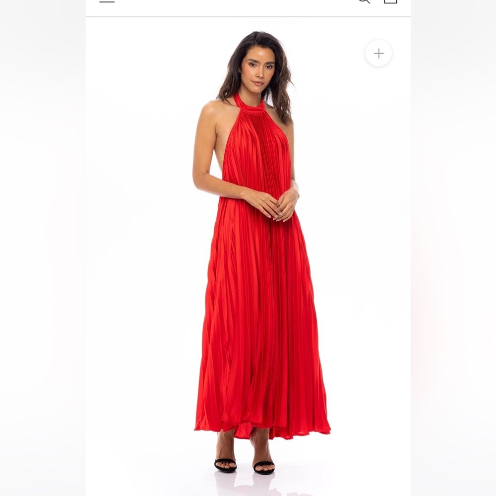 Prom Dress‼️Red Spytful Dress- high neck low back!